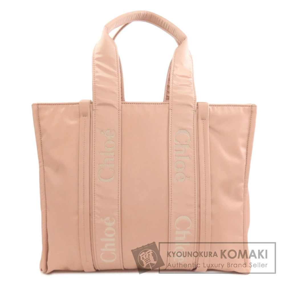Chloe Logo Rose Pink Tote Bag